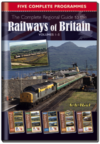 The Complete Regional Guide to the Railways of Britain in the 1990s Boxed Set No.1 - Volumes 1 to 5